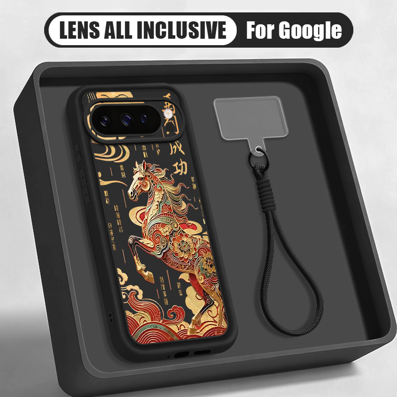 Cute Foal Print Wrist Strap La - Phone Cases Pixel 10 review and price