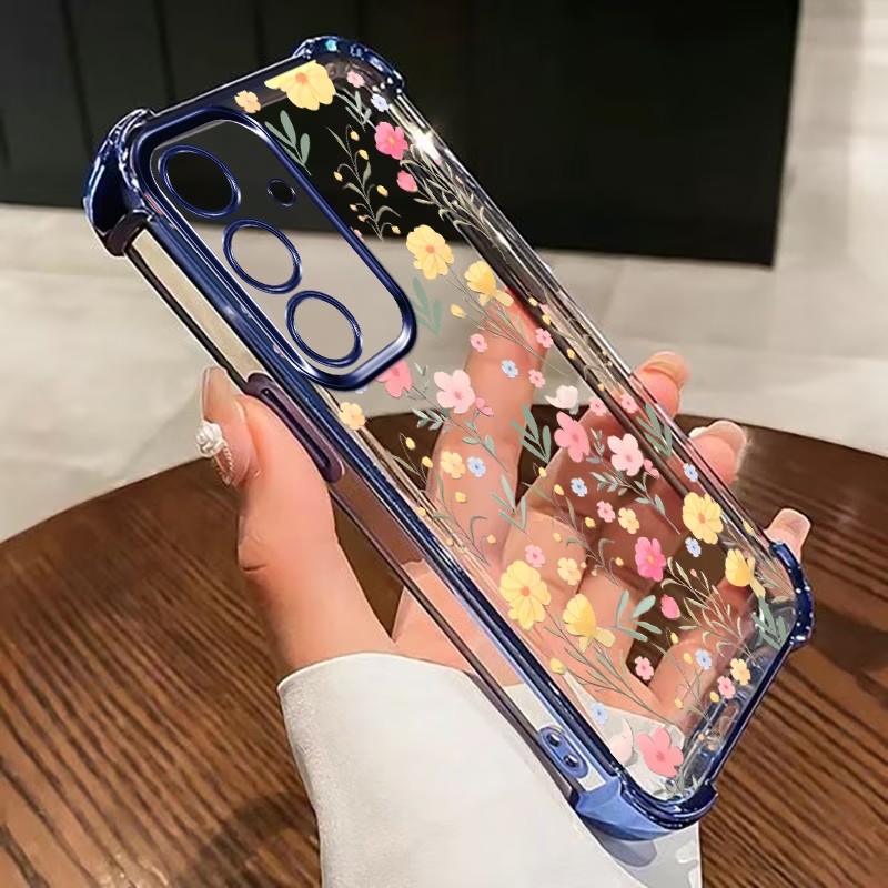 Plating Bumper Anti Fall Phone - Phone Cases Clear review and price