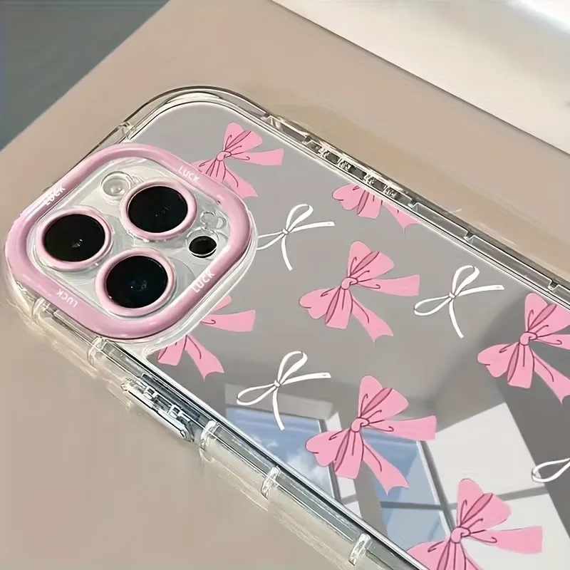 Simple Blue Pink Bow Girl Cute - Phone Cases Cool Girl review and price