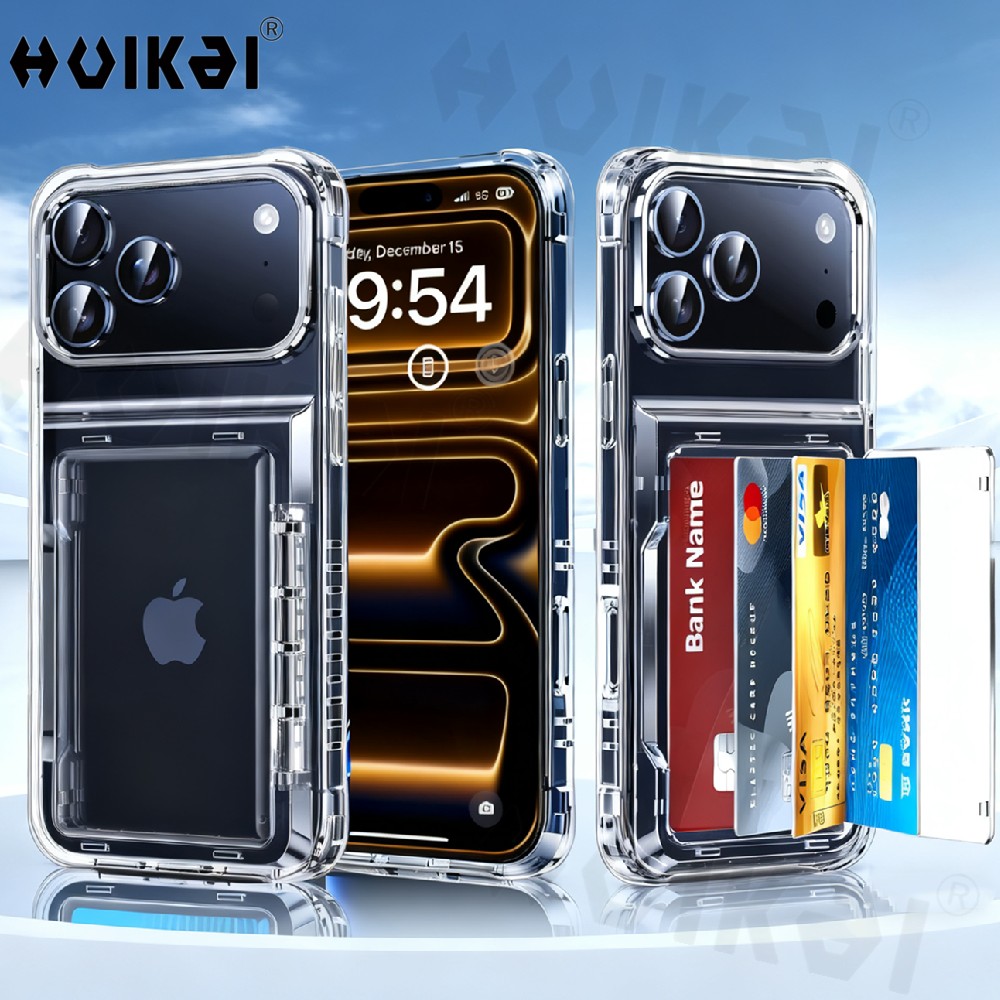 Wallet Card Case For iPhone 17 - Slim Card Slot Case review and price