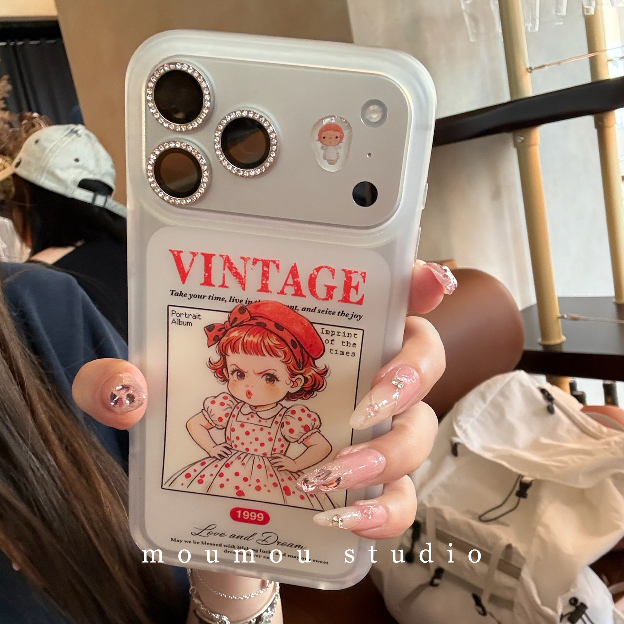 Cute Akimbo Pouting Girl Frost - Phone Cases Cool Girl review and price