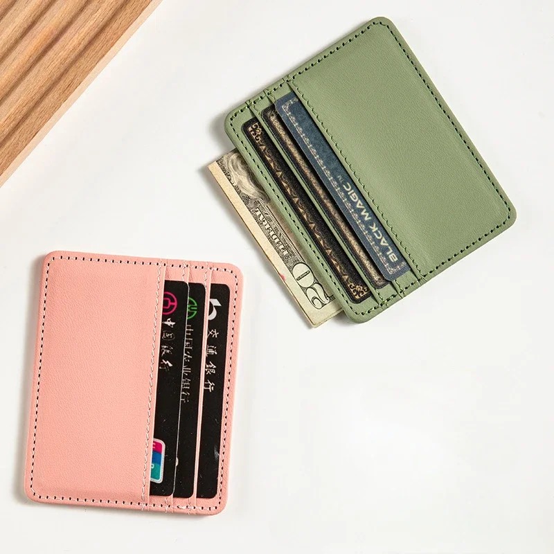 Ultra-thin PU Leather Mini Wal - Slim Card Slot Case review and price