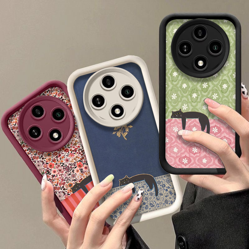 Artistic Cute Black Cat Stripe - Phone Cases Drawing review and price