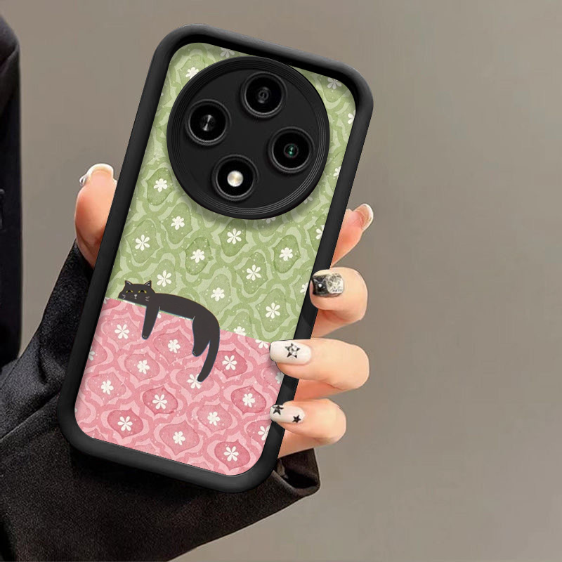 Artistic Cute Black Cat Stripe - Phone Cases Drawing review and price