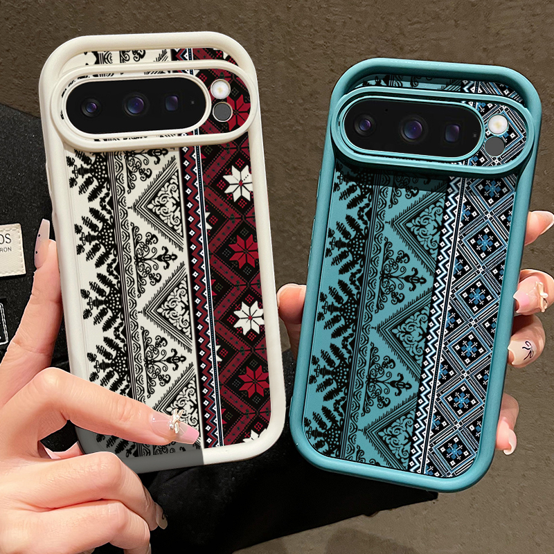 Vintage Totem Pattern Phone Ca - Phone Cases Pixel 10 review and price