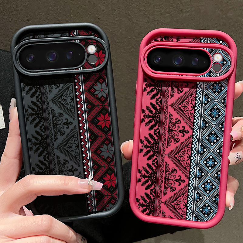 Vintage Totem Pattern Phone Ca - Phone Cases Pixel 10 review and price