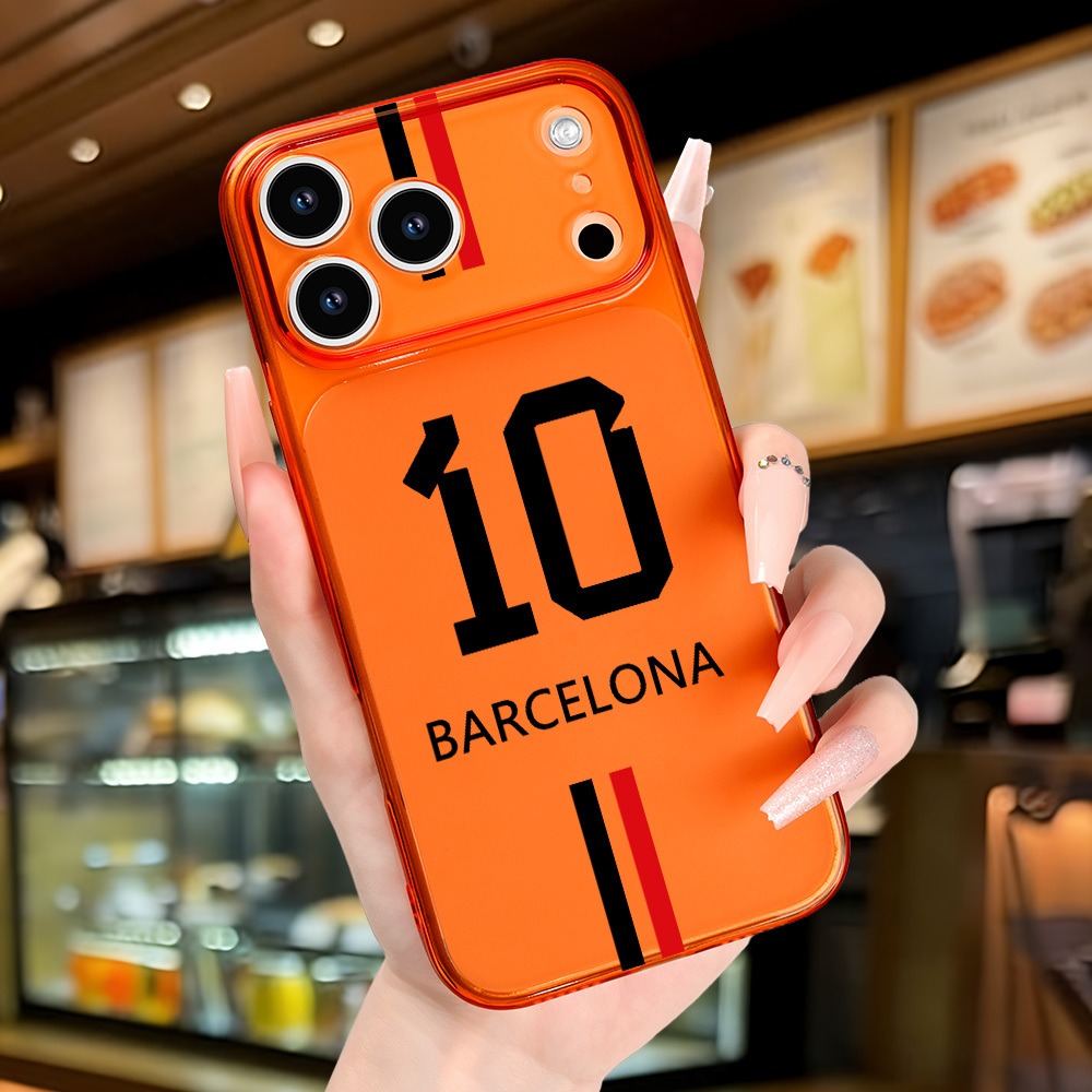 Barcelona 10 Jersey Orange Fro - Phone Cases Jersey review and price