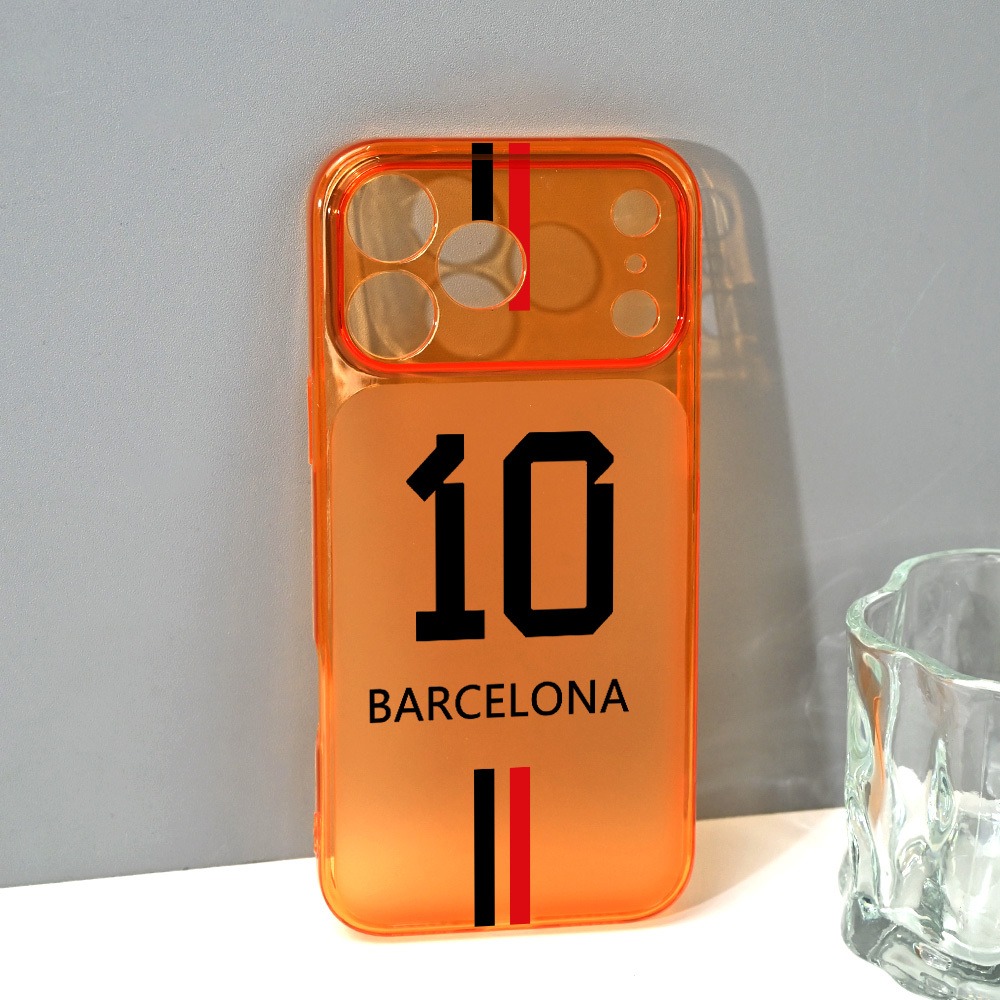 Barcelona 10 Jersey Orange Fro - Phone Cases Jersey review and price