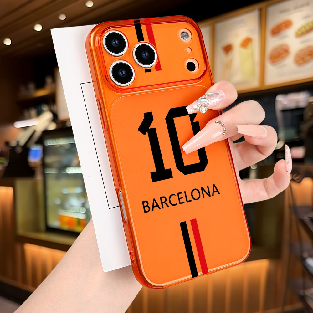 Barcelona 10 Jersey Orange Fro - Phone Cases Jersey review and price