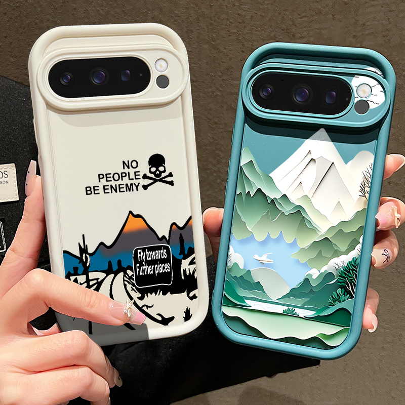 Mountain Road Patterned Phone  - Phone Cases Pixel 10 review and price