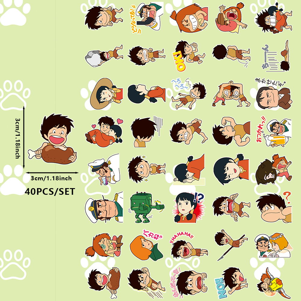 40 Pieces of Future Boy Conan  - Phone Cases For Boys review and price