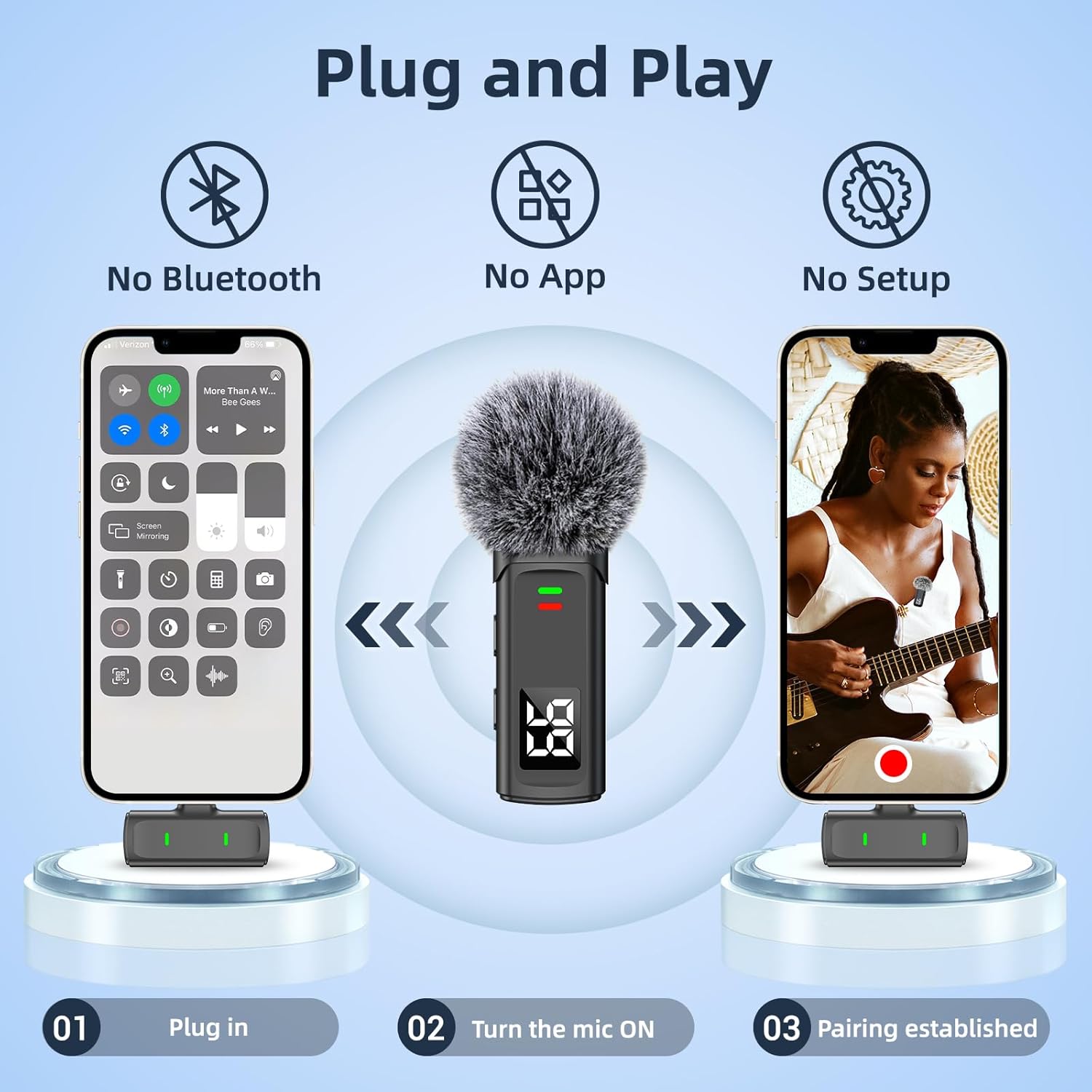 Wireless Lavalier Microphone f - Phone Cases Case review and price