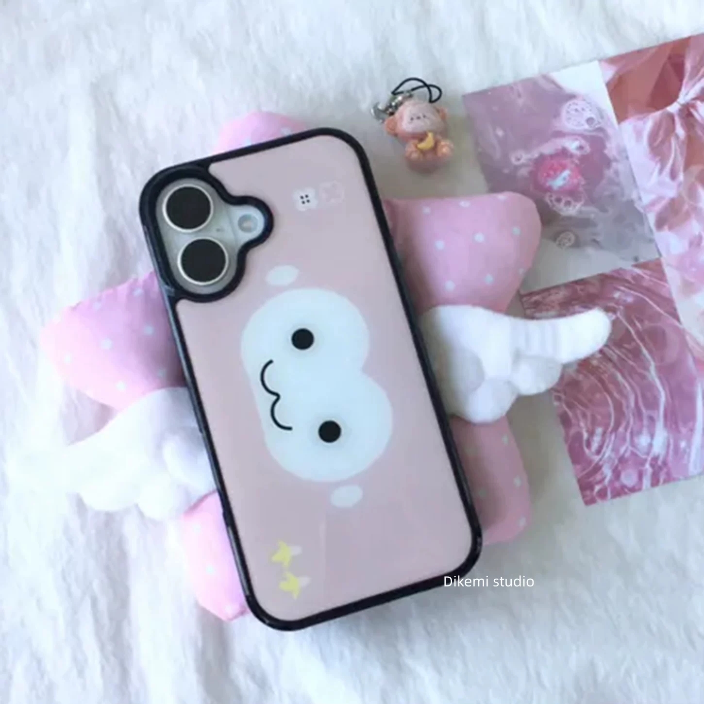 Couple Style Black & Pink Monk - Phone Cases Drop Proof review and price