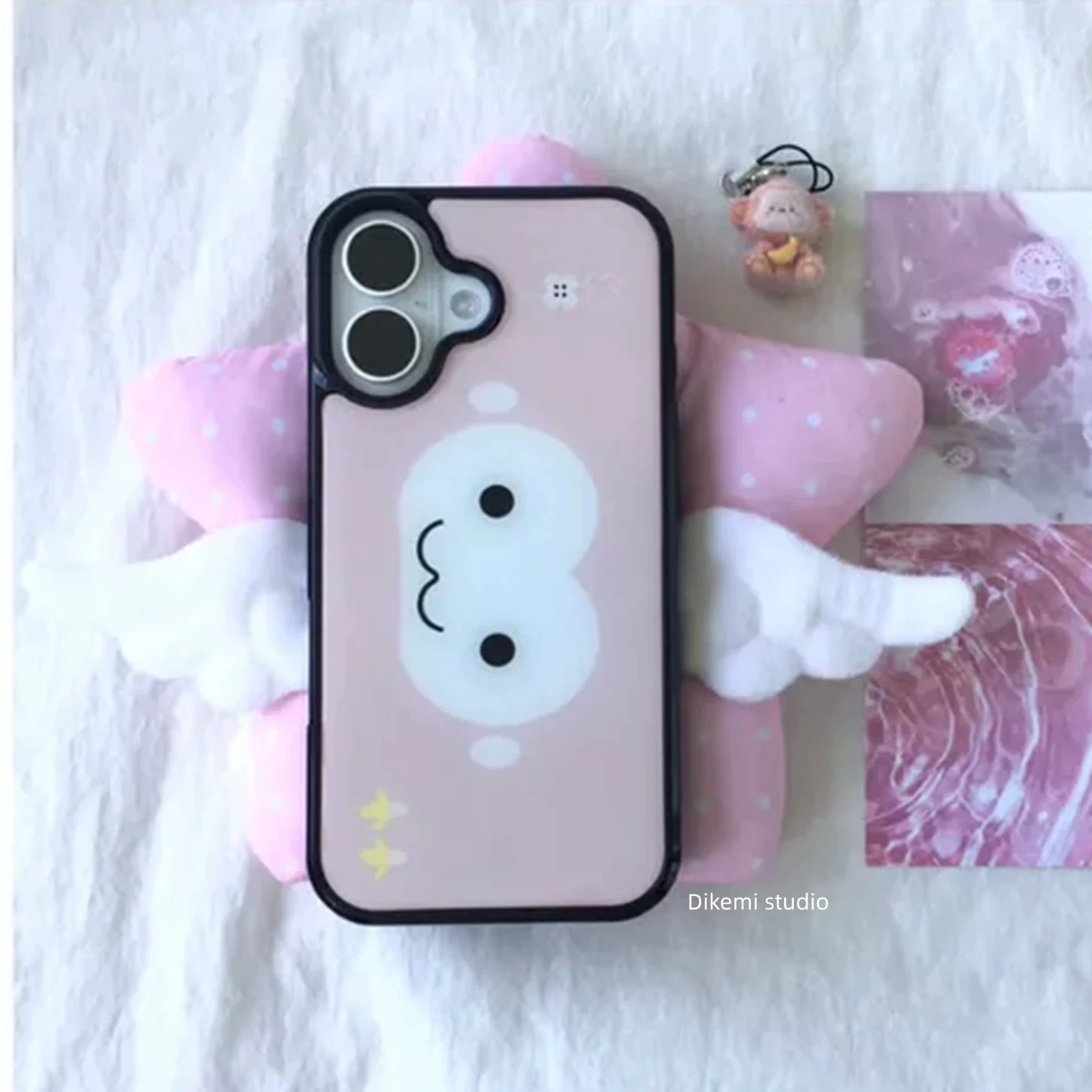 Couple Style Black & Pink Monk - Phone Cases Drop Proof review and price
