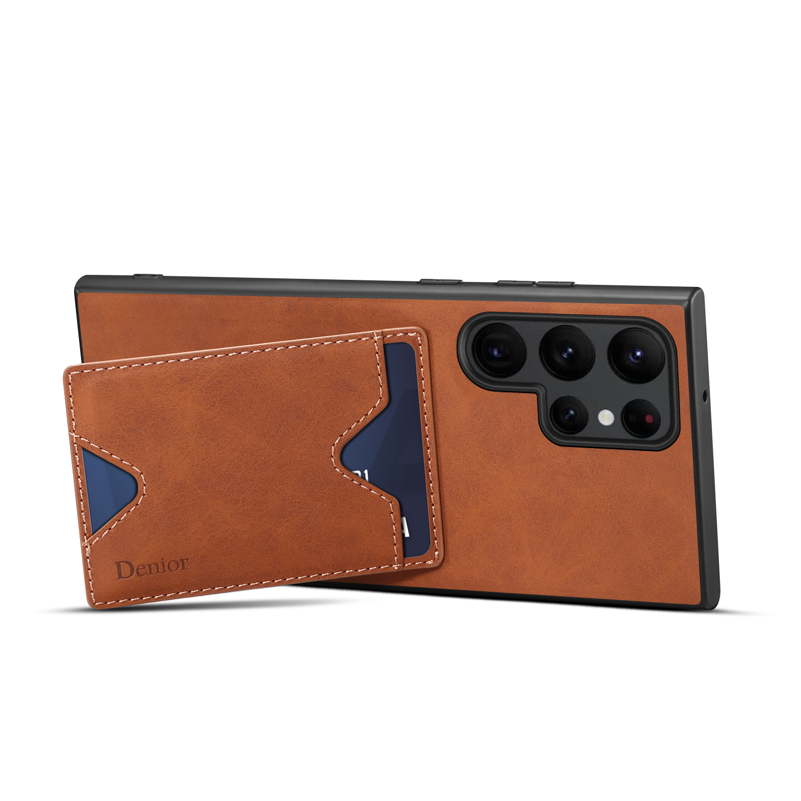 Denior Faux Leather Phone Case - Slim Card Slot Case review and price