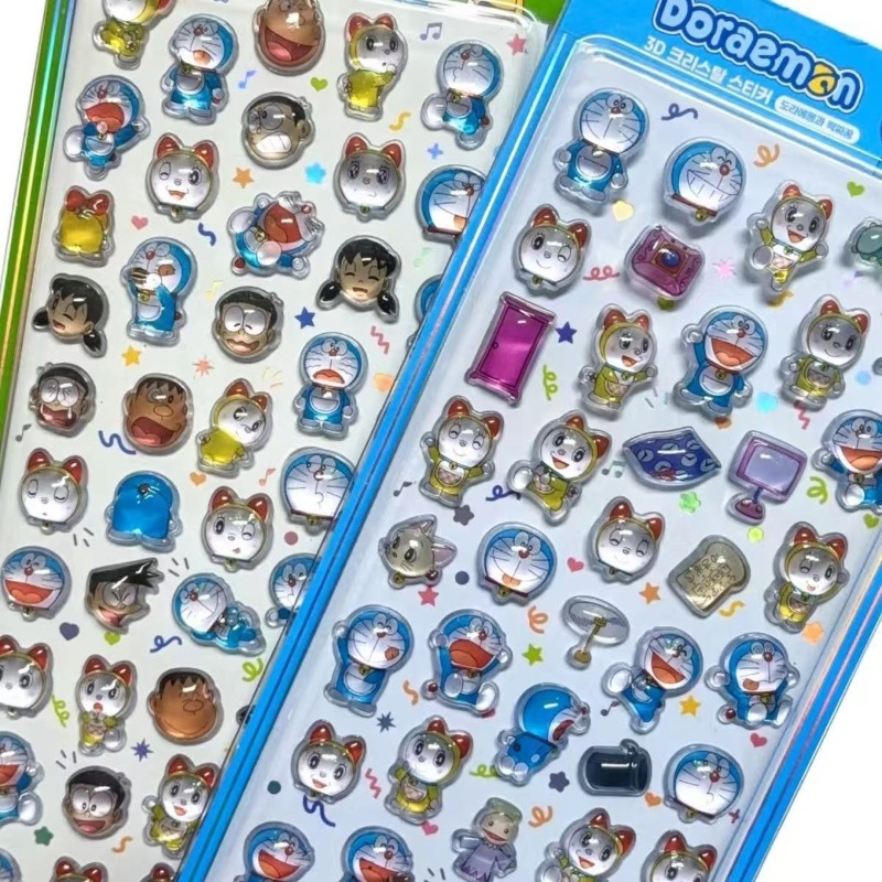 Doraemon Crystal Sticker Anime - Phone Cases Kids review and price
