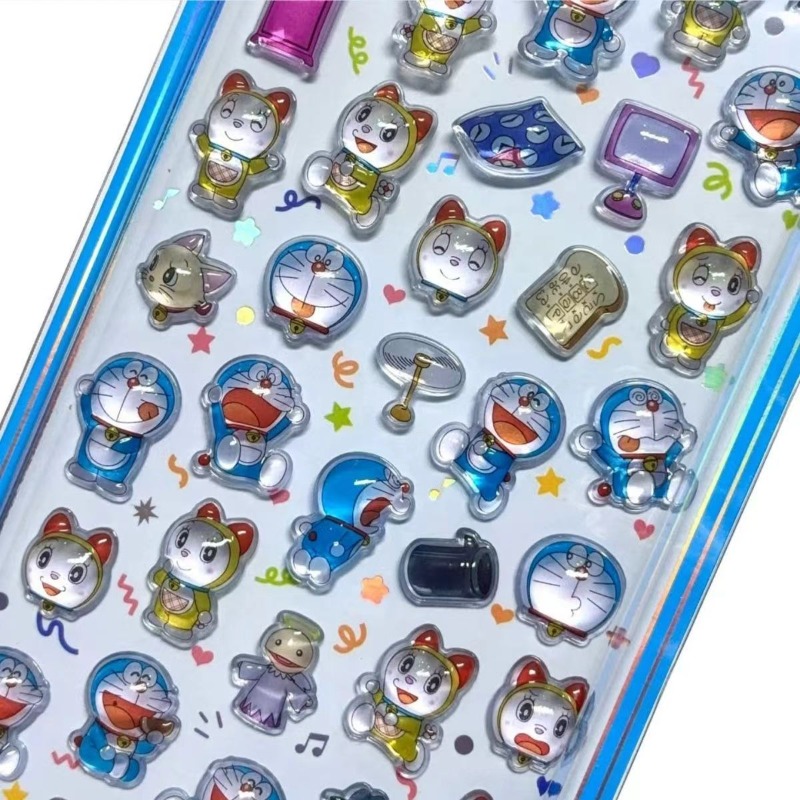 Doraemon Crystal Sticker Anime - Phone Cases Kids review and price