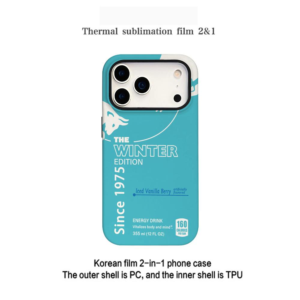 Creative bull winter drink sty - Phone Cases For Iphone 17 review and price