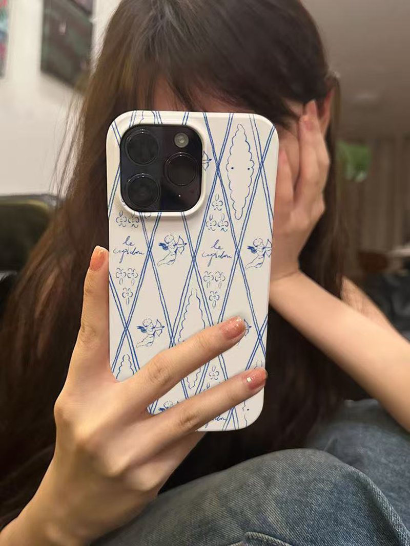 Cute Angel Wings Bow Cloud Lin - Phone Cases Drop Proof review and price