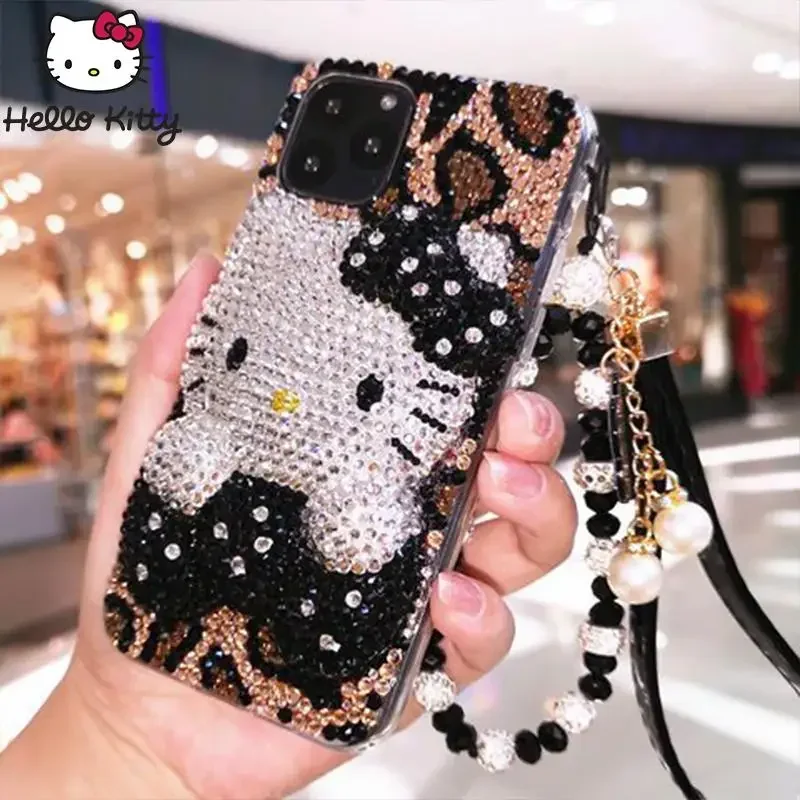 Y2K Hello Kitty Iphone Rhinest - Phone Cases Cool Girl review and price