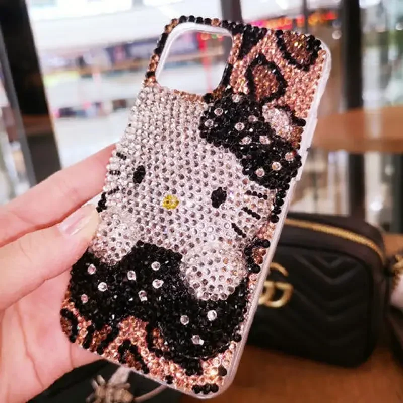 Y2K Hello Kitty Iphone Rhinest - Phone Cases Cool Girl review and price