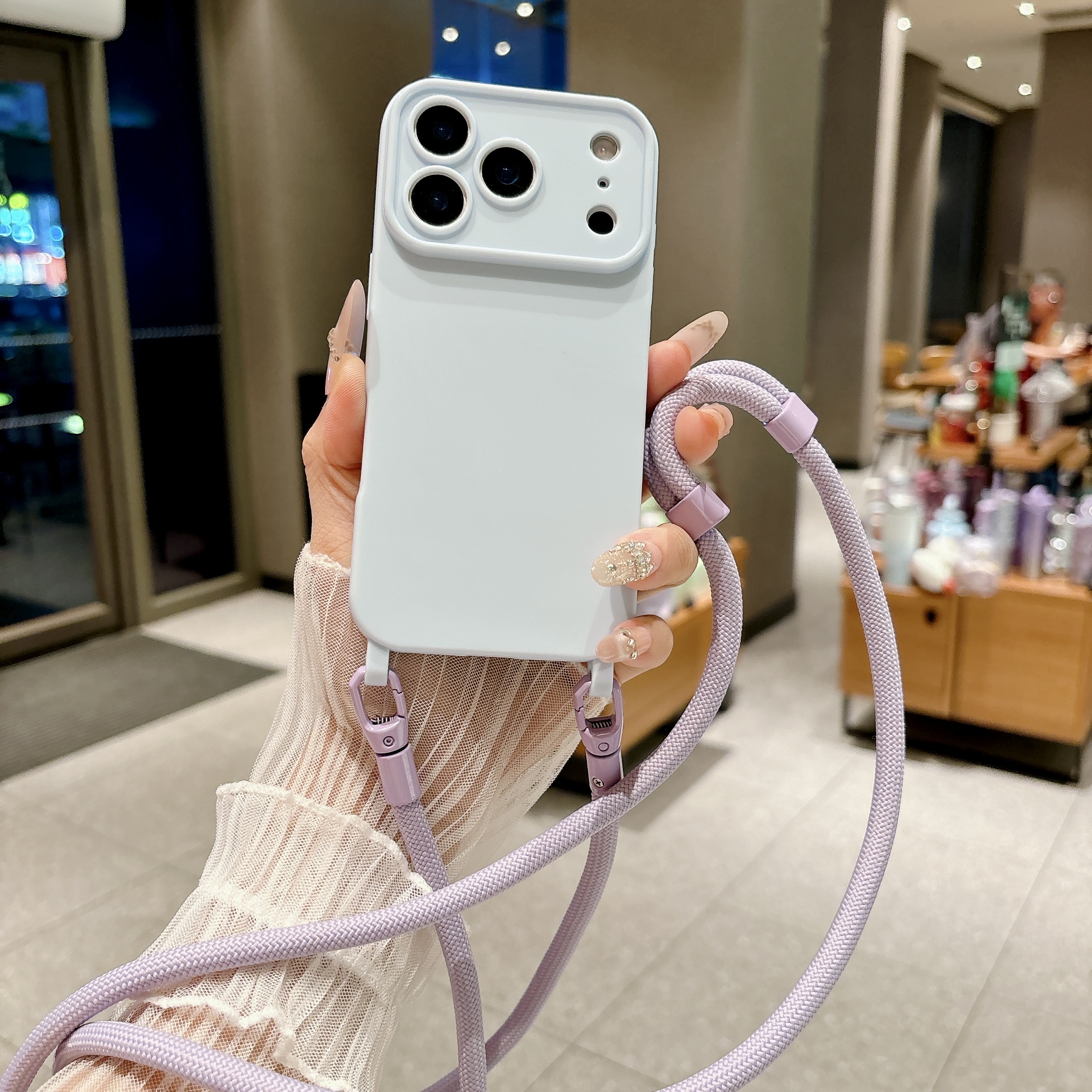 Multicolored Silicone Crossbod - Phone Cases With Loop review and price