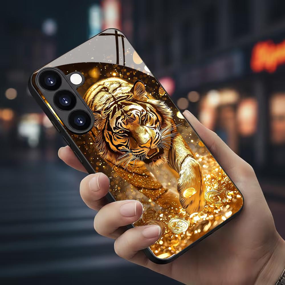 Tiger pattern glass Phone Case - Phone Cases Galaxy S26 Ultra review and price
