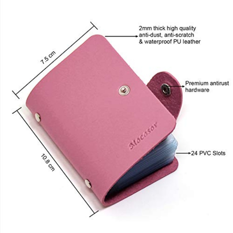 Soft Leather Cit Card Holder f - Slim Card Slot Case review and price