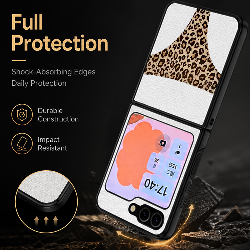 Sexy Leopard Print Pattern PU  - Phone Cases Leather review and price