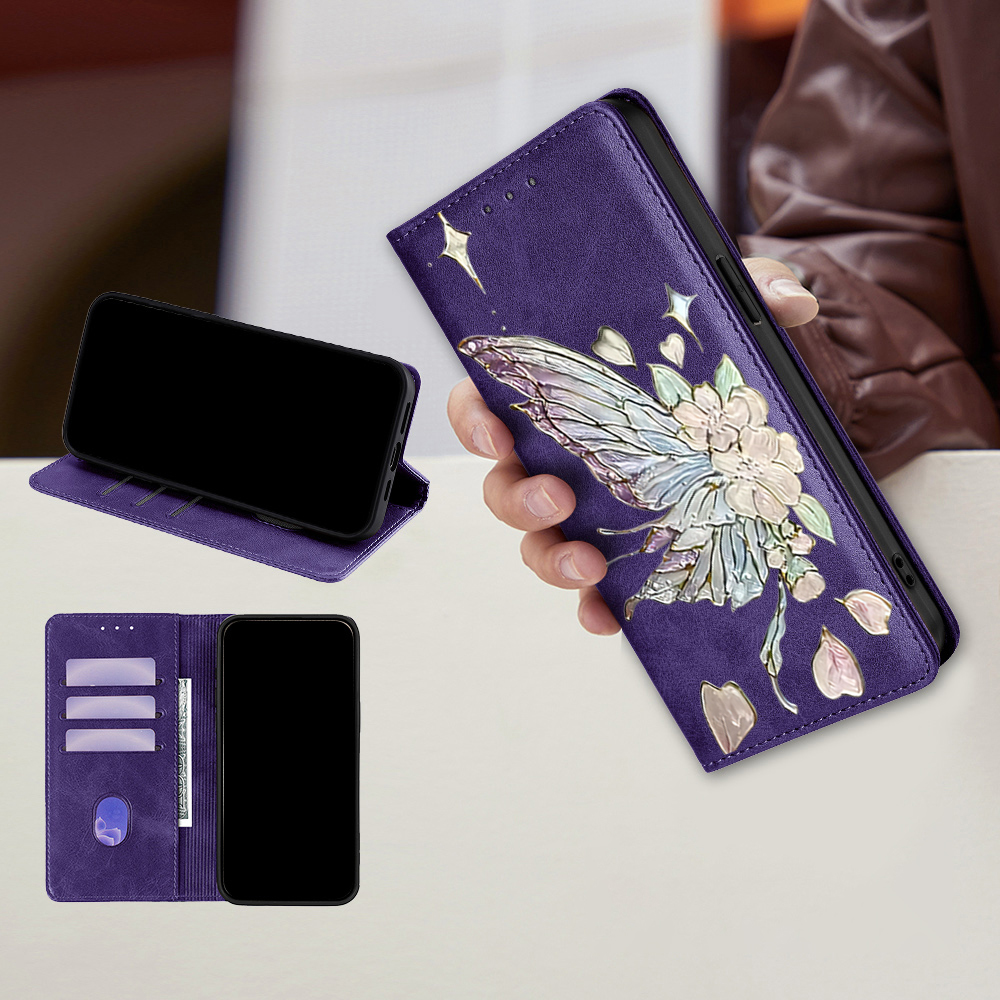 Painted Magnetic Flip Leather  - Phone Cases Samsung review and price